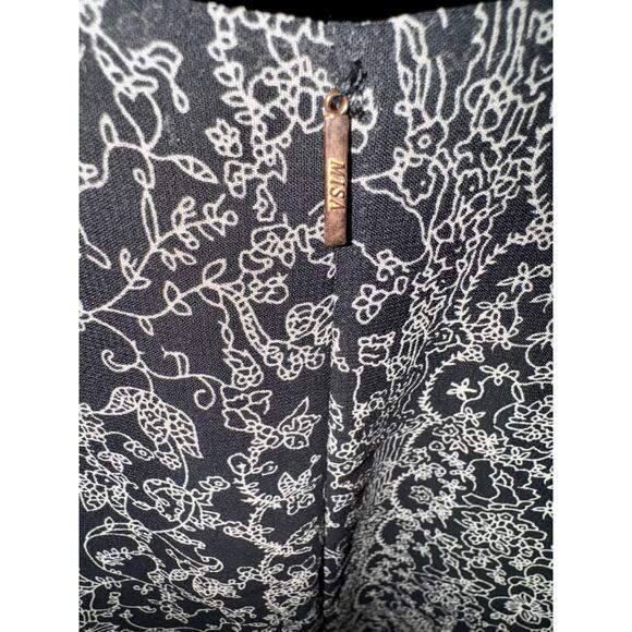 Misa Los Angeles Emilia Floral Patter Wrap Dress High Low Midi Medium Boho Sexy - Picture 9 of 9